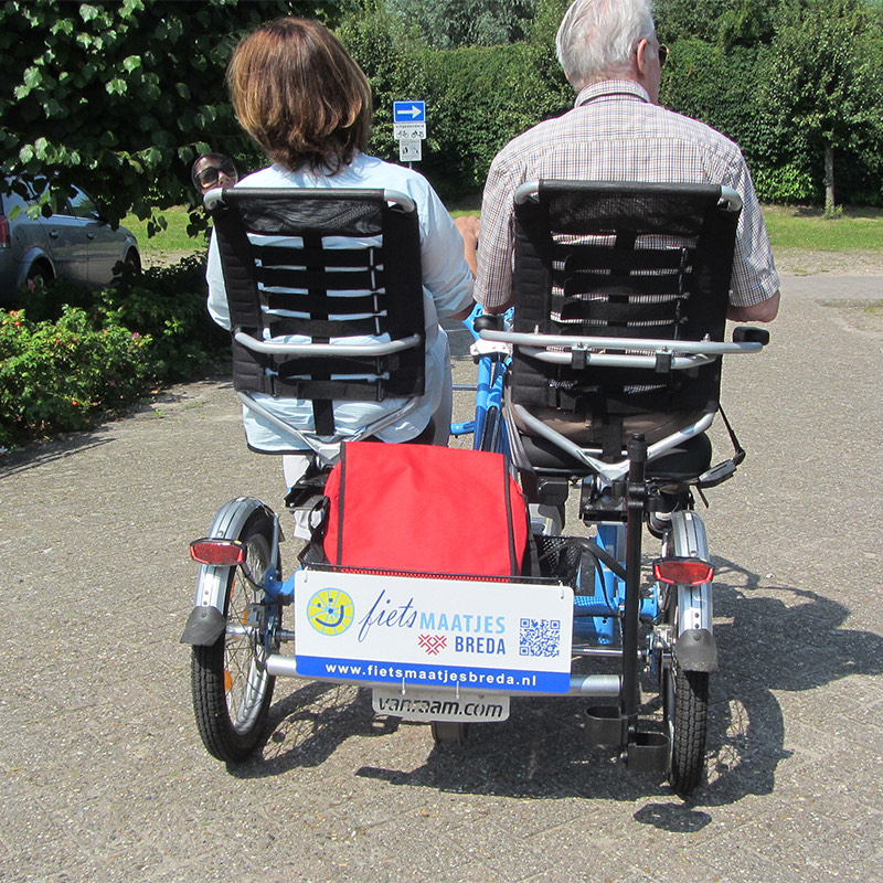 Fietsmaatjes Breda: inzet duo-fiets